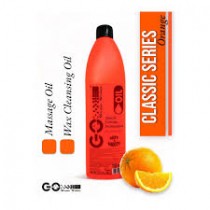 Go Studio Works Masaj ve Ağda Temizleme Yağı 1000 ml. portakal