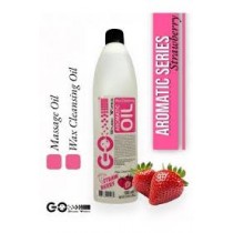 Go Studio Works Masaj ve Ağda Temizleme Yağı 1000 ml. çilek